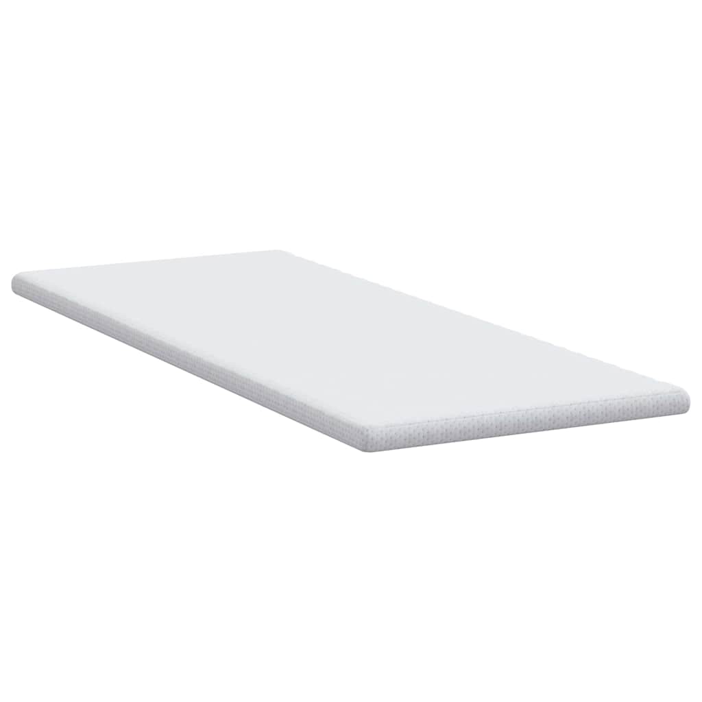 Matratzenpads Weiß 70 x 200 cm 100% Polyester Jacquardstoff