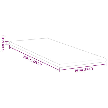 Matratzenpads Weiß 80 x 200 cm 100% Polyester Jacquardstoff