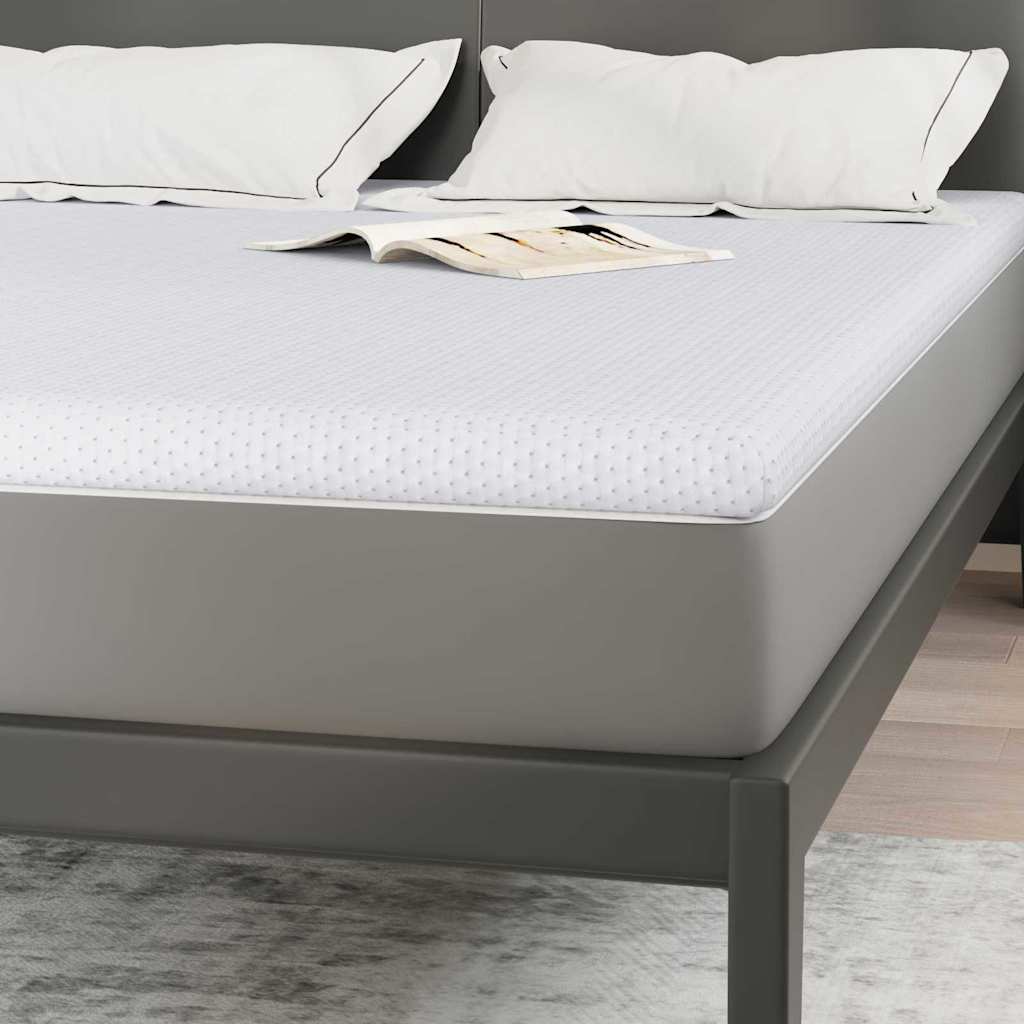 Matratzenpads Weiß 140 x 200 cm 100% Polyester Jacquardstoff
