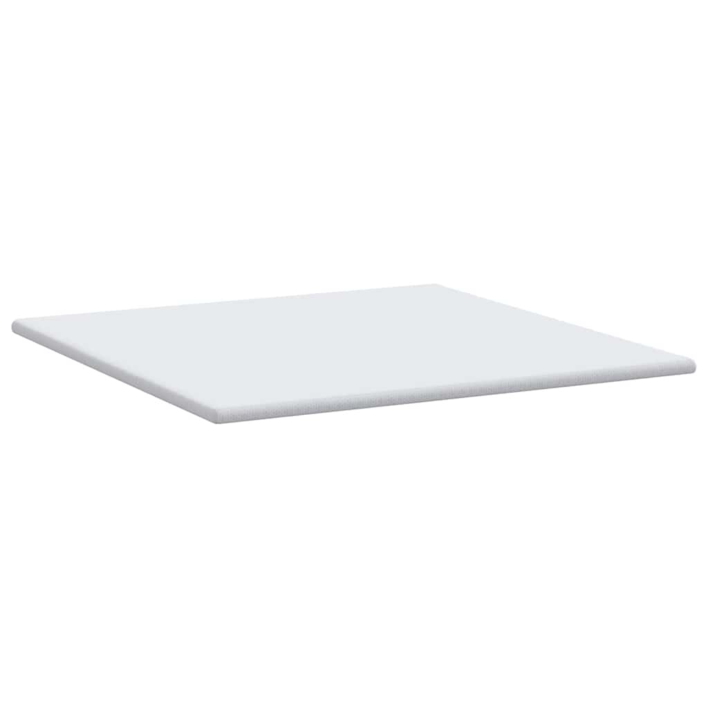 Matratzenpads Weiß 200 x 200 cm 100% Polyester Jacquardstoff