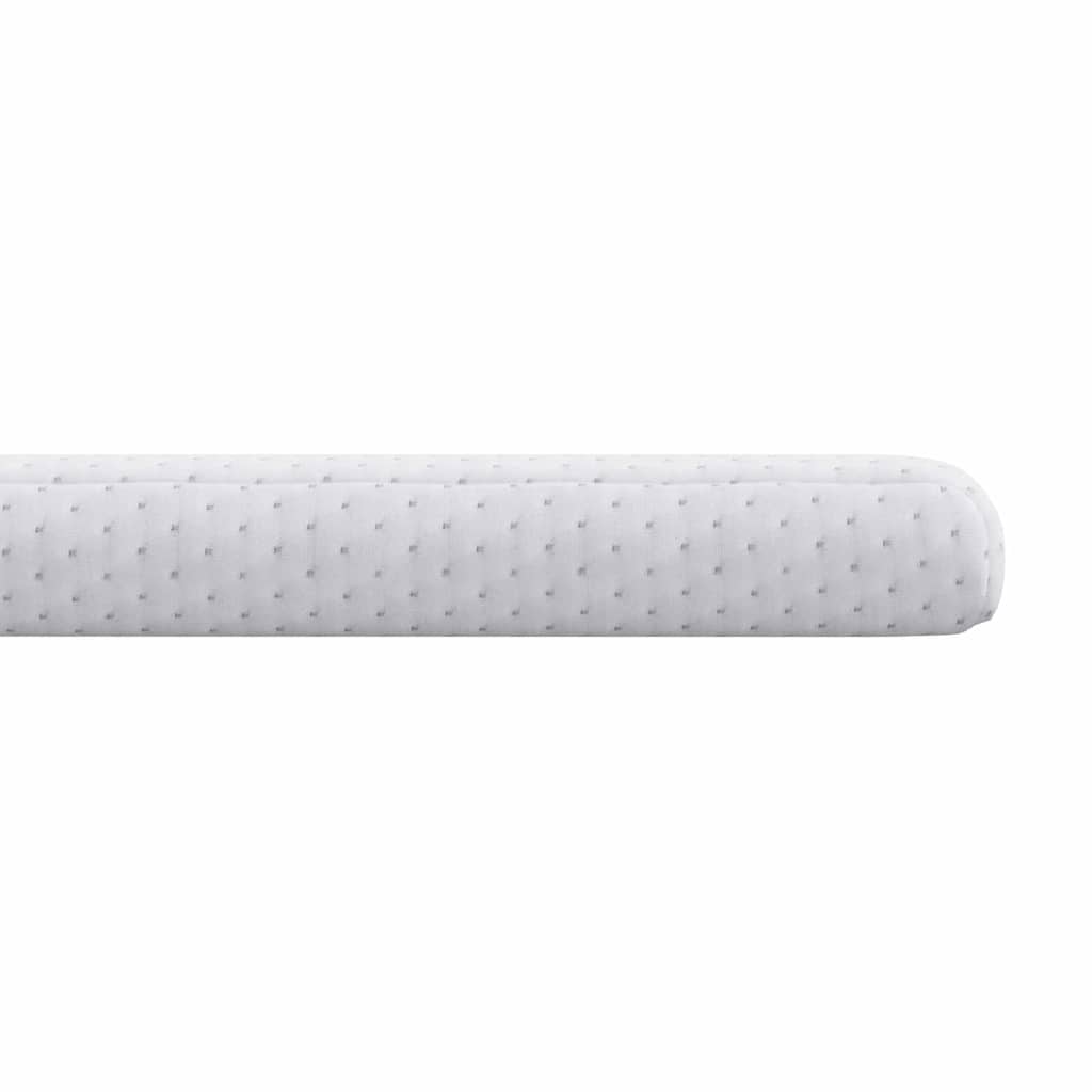 Matratzenpads Weiß 80 x 200 cm 100% Polyester Jacquardstoff