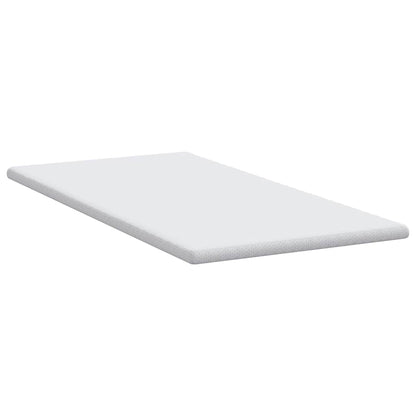 Matratzenpads Weiß 120 x 200 cm 100% Polyester Jacquardstoff