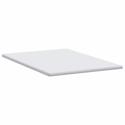 Matratzenpads Weiß 140 x 190 cm 100% Polyester Jacquardstoff