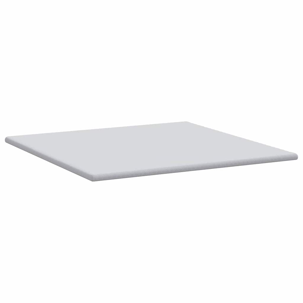 Matratzenpads Weiß 200 x 200 cm 100% Polyester Jacquardstoff