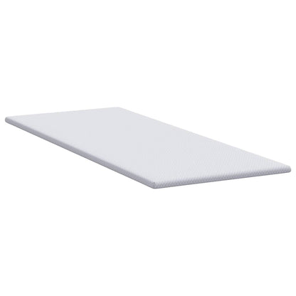 Matratzenpads Weiß 70 x 200 cm 100% Polyester Jacquardstoff
