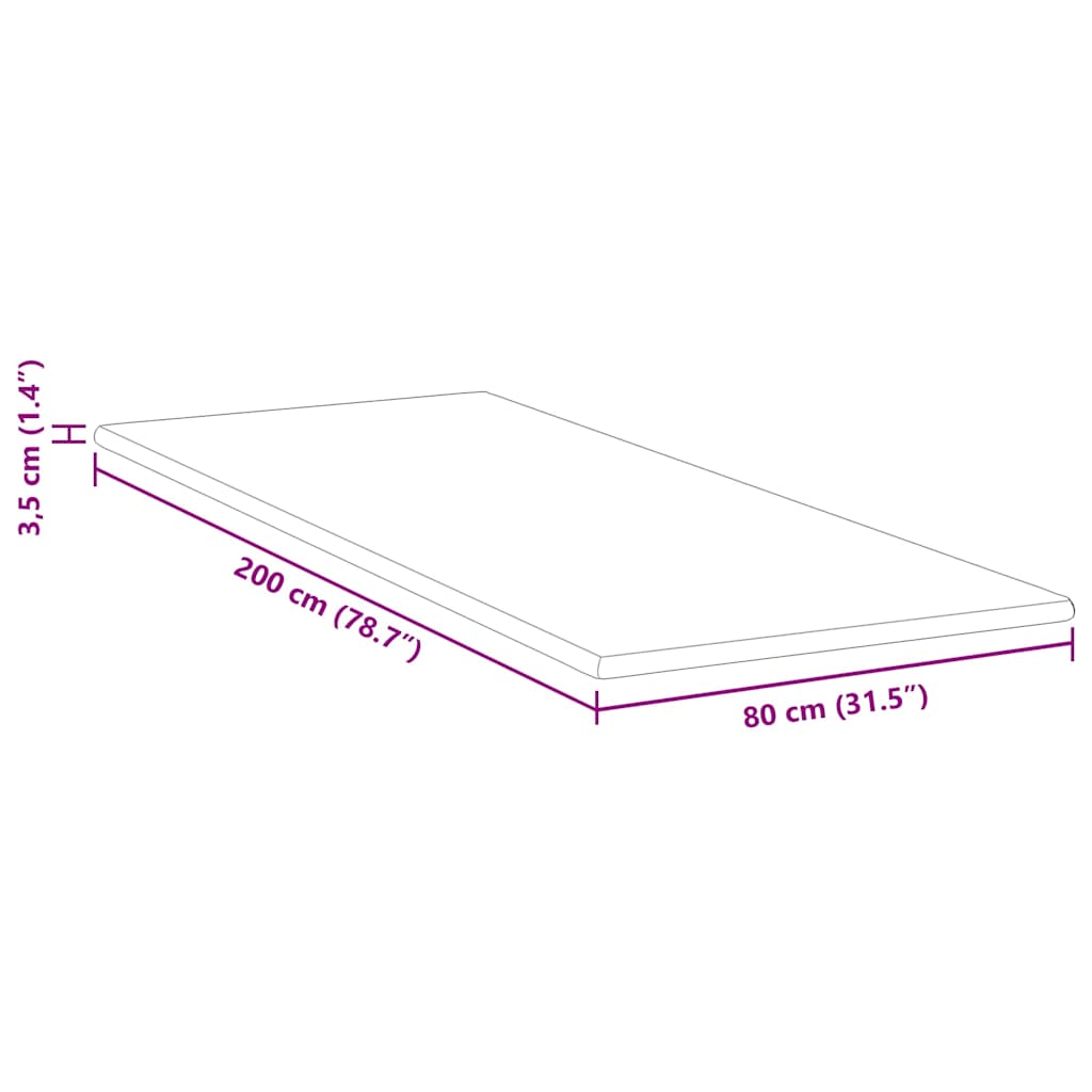 Matratzenpads Weiß 80 x 200 cm 100% Polyester Jacquardstoff