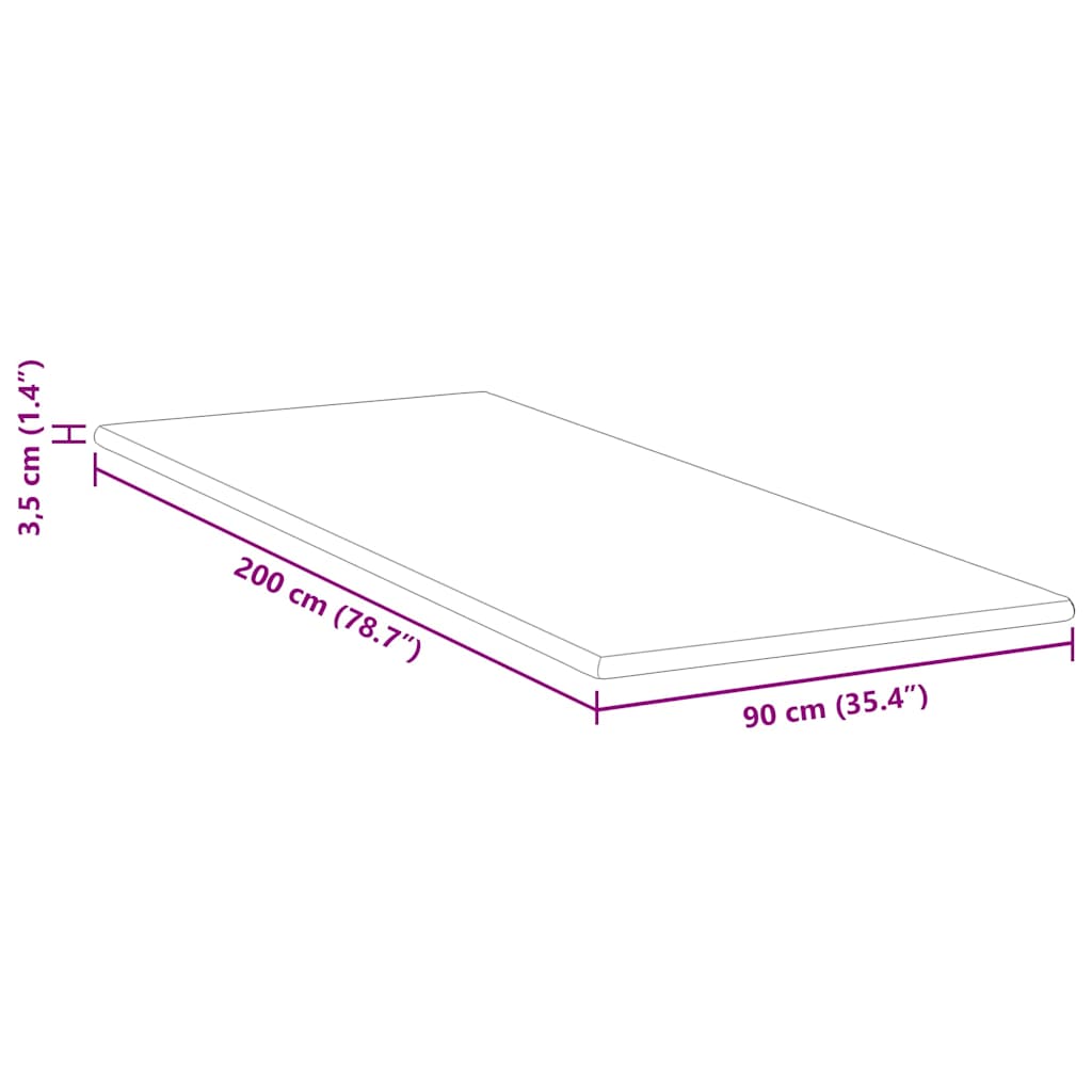 Matratzenpads Weiß 90 x 200 cm 100% Polyester Jacquardstoff