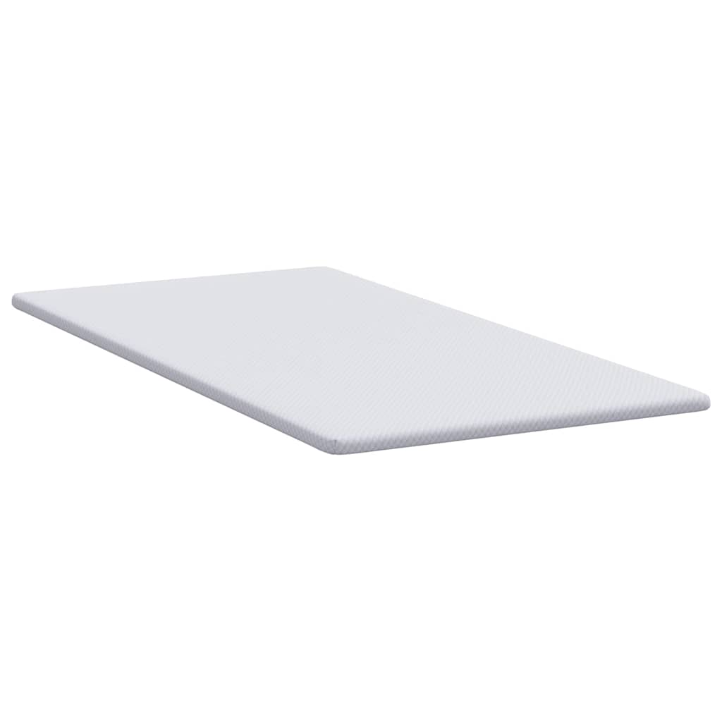 Matratzenpads Weiß 100 x 200 cm 100% Polyester Jacquardstoff
