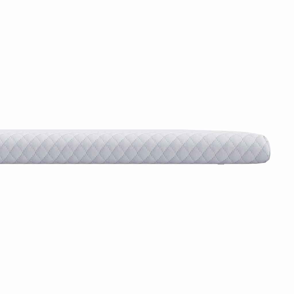 Matratzenpads Weiß 100 x 200 cm 100% Polyester Jacquardstoff