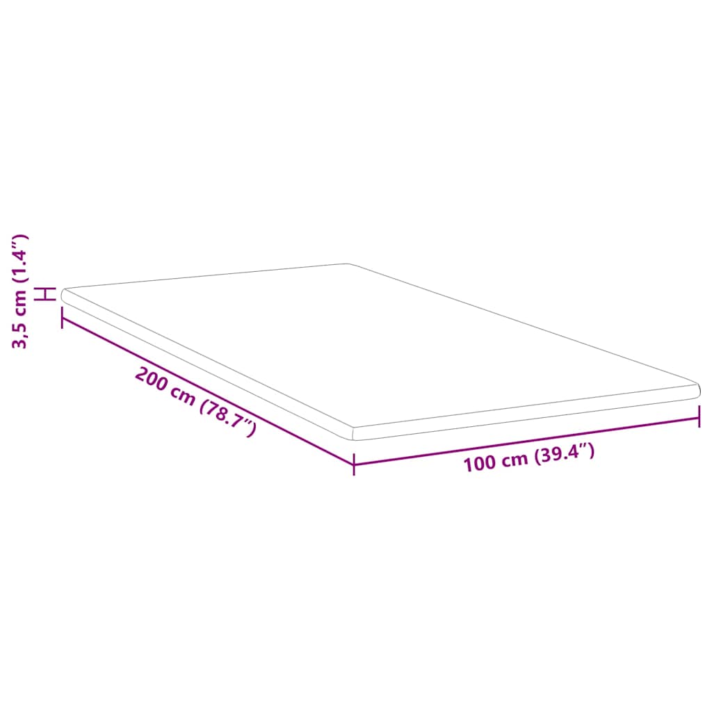 Matratzenpads Weiß 100 x 200 cm 100% Polyester Jacquardstoff