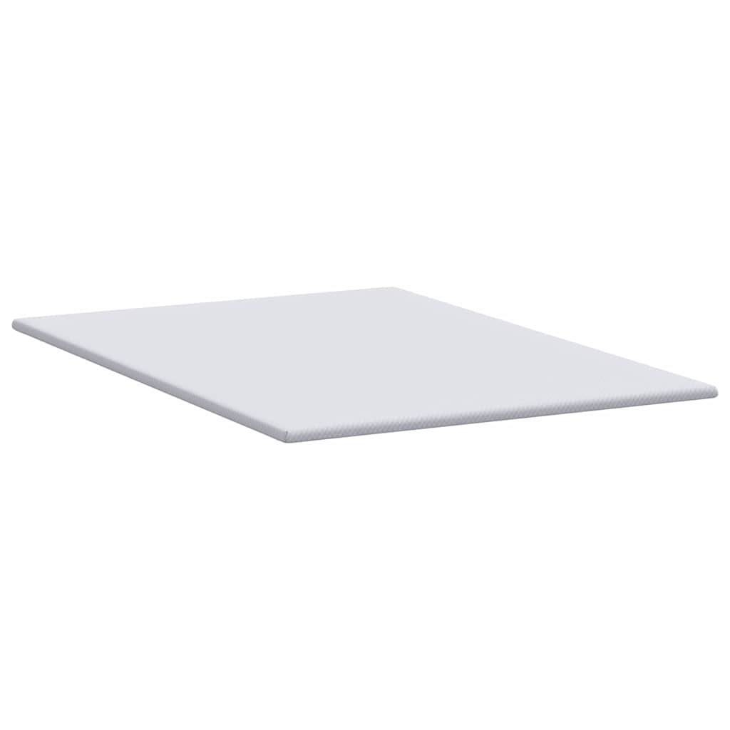 Matratzenpads Weiß 140 x 190 cm 100% Polyester Jacquardstoff