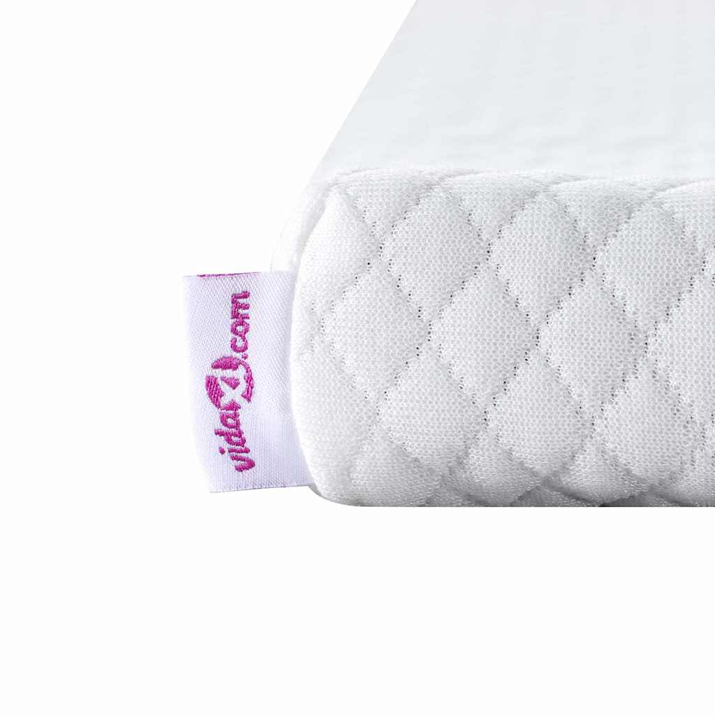 Matratzenpads Weiß 140 x 200 cm 100% Polyester Jacquardstoff