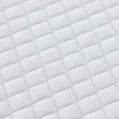 Matratzenpads Weiß 140 x 200 cm 100% Polyester Jacquardstoff
