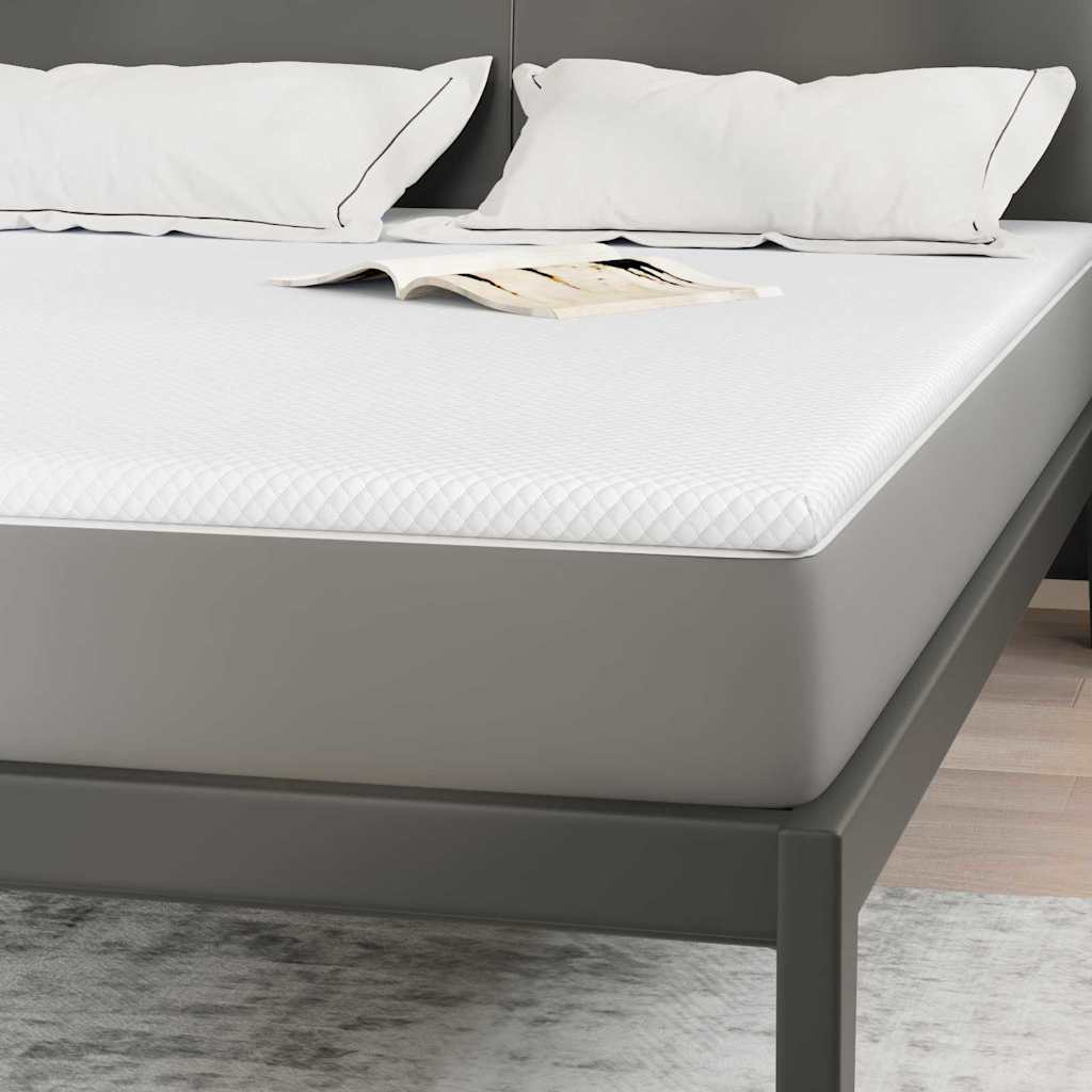 Matratzenpads Weiß 140 x 200 cm 100% Polyester Jacquardstoff