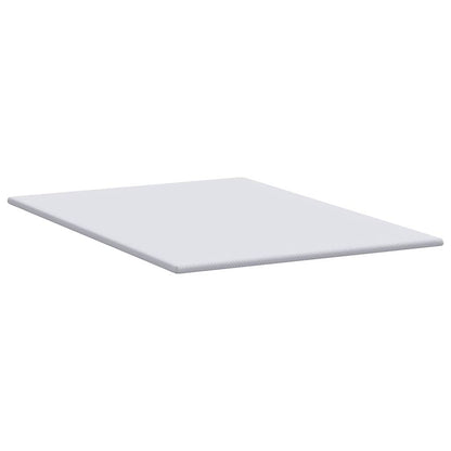 Matratzenpads Weiß 140 x 200 cm 100% Polyester Jacquardstoff