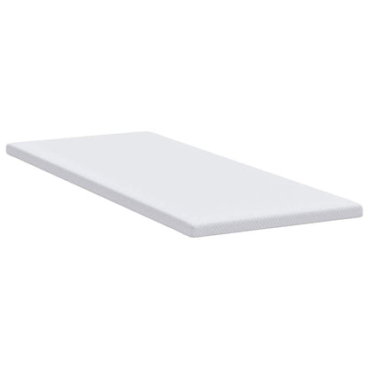 Matratzenpads Weiß 80 x 200 cm 100% Polyester Jacquardstoff