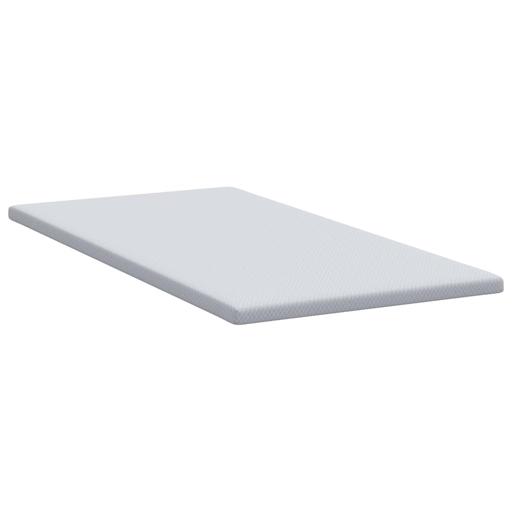Matratzenpads Weiß 90 x 190 cm 100% Polyester Jacquardstoff