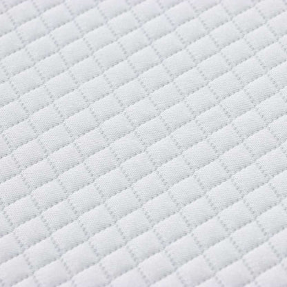 Matratzenpads Weiß 90 x 200 cm 100% Polyester Jacquardstoff