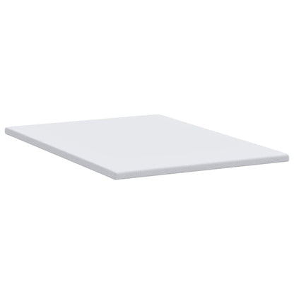 Matratzenpads Weiß 140 x 190 cm 100% Polyester Jacquardstoff