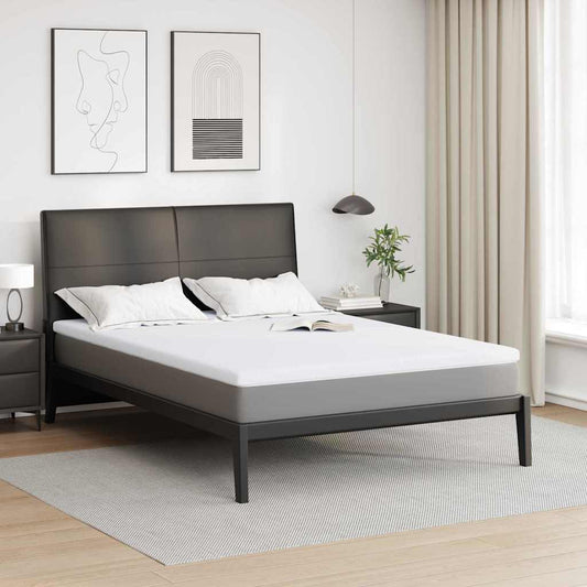 Matratzenpads Weiß 140 x 200 cm 100% Polyester Jacquardstoff