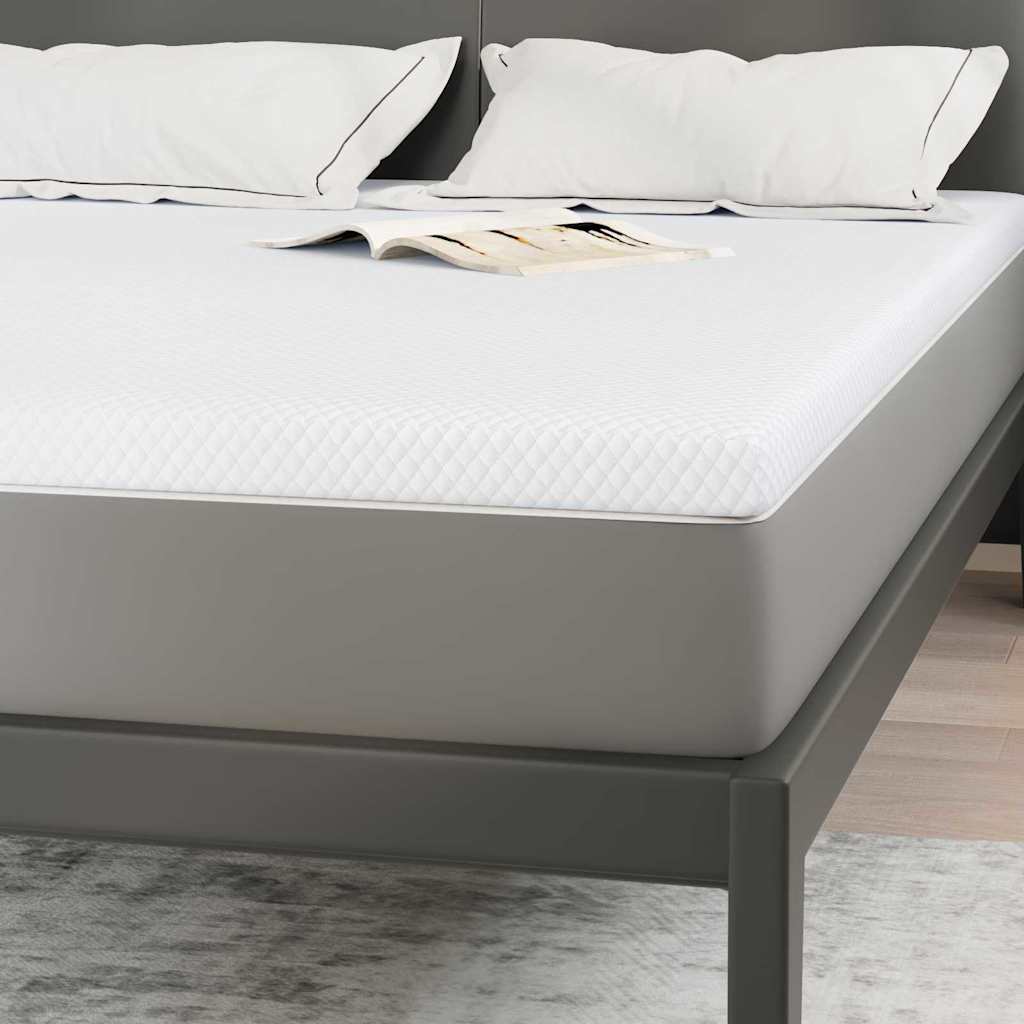 Matratzenpads Weiß 160 x 200 cm 100% Polyester Jacquardstoff