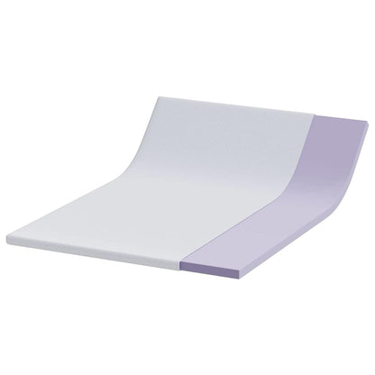 Matratzenpads Weiß 160 x 200 cm 100% Polyester Jacquardstoff