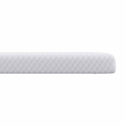 Matratzenpads Weiß 160 x 200 cm 100% Polyester Jacquardstoff