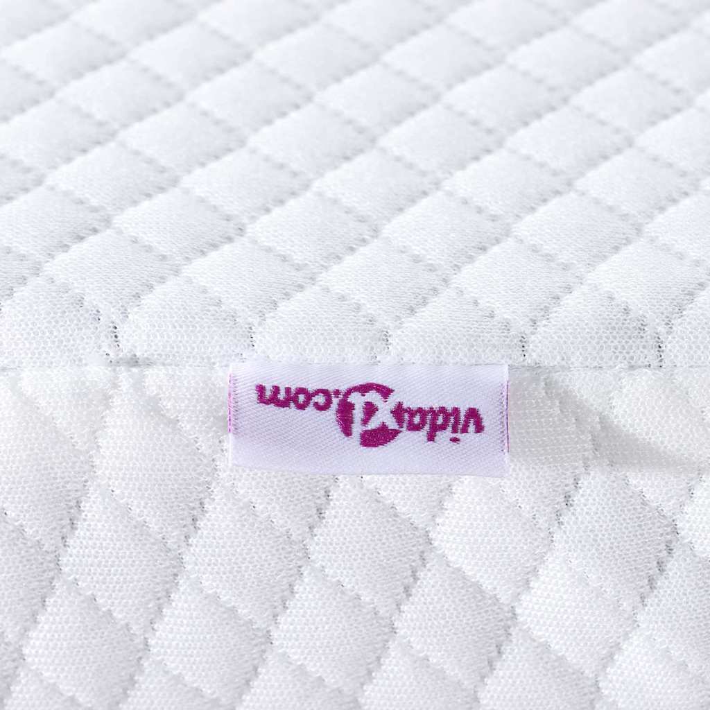 Matratzenpads Weiß 180 x 200 cm 100% Polyester Jacquardstoff