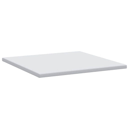 Matratzenpads Weiß 180 x 200 cm 100% Polyester Jacquardstoff
