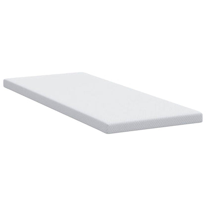 Matratzenpads Weiß 80 x 200 cm 100% Polyester Jacquardstoff