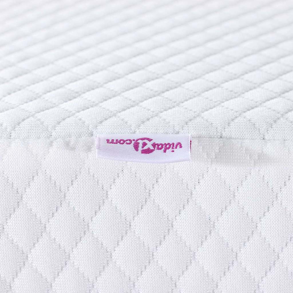 Matratzenpads Weiß 90 x 200 cm 100% Polyester Jacquardstoff