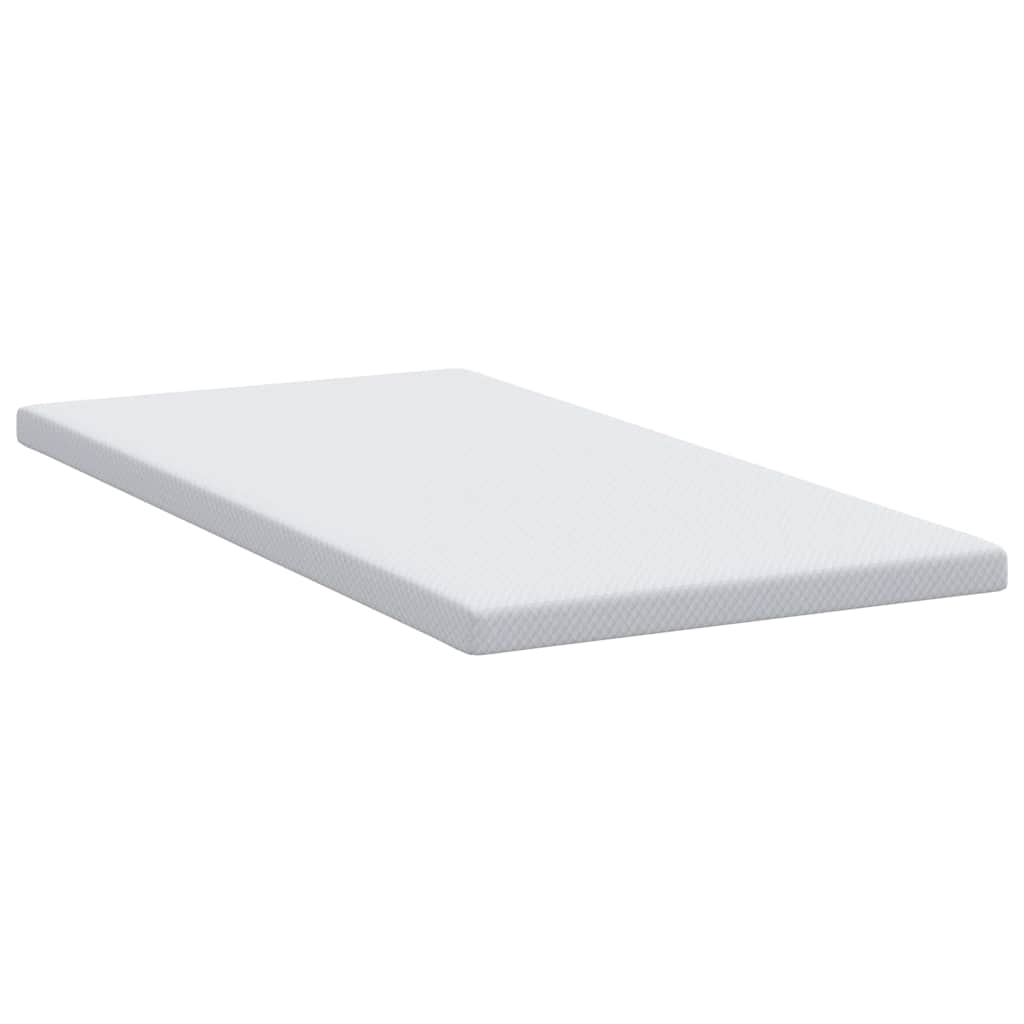 Matratzenpads Weiß 90 x 200 cm 100% Polyester Jacquardstoff