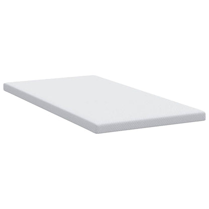 Matratzenpads Weiß 100 x 200 cm 100% Polyester Jacquardstoff