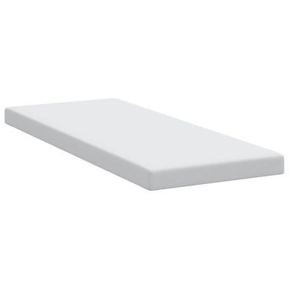 Matratzenpads Weiß 70 x 200 cm 100% Polyester Jacquardstoff