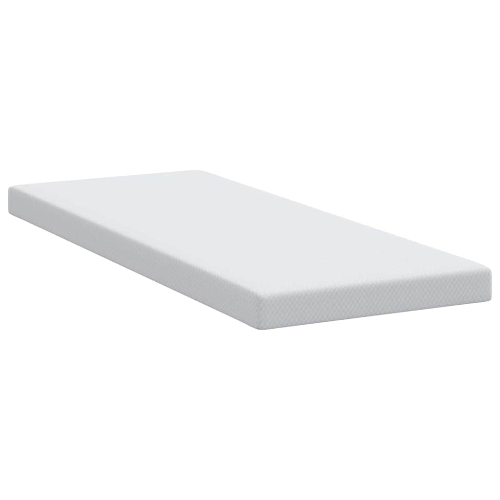 Matratzenpads Weiß 80 x 200 cm 100% Polyester Jacquardstoff