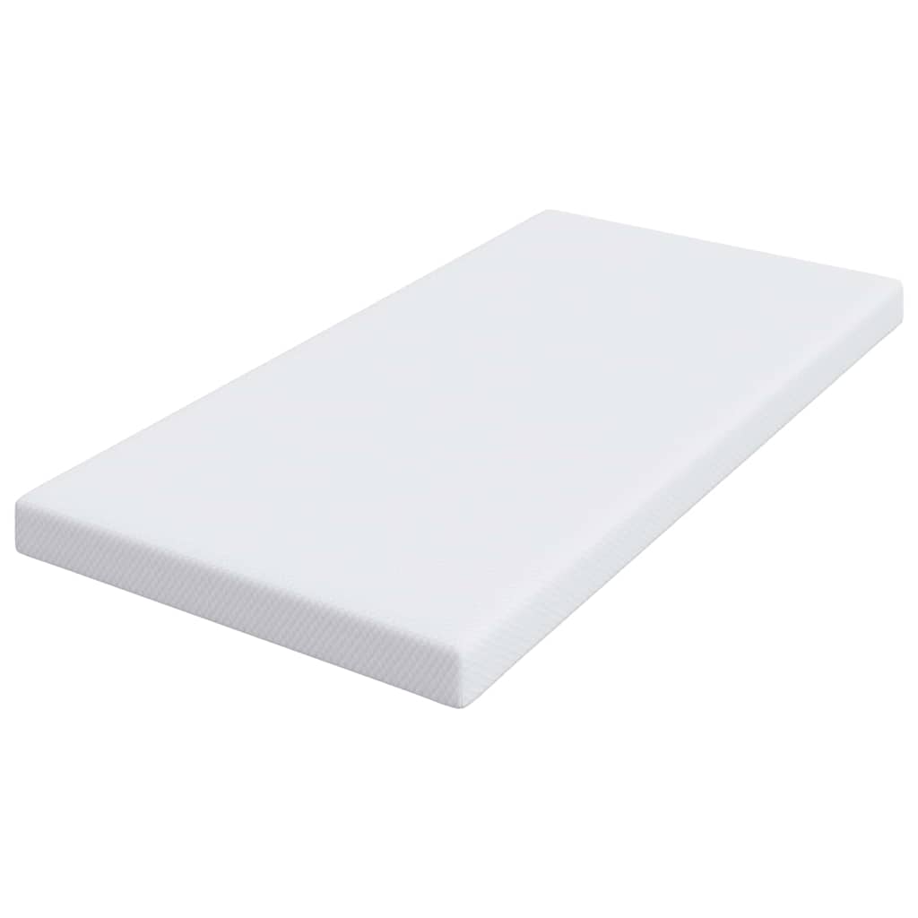 Matratzenpads Weiß 100 x 200 cm 100% Polyester Jacquardstoff
