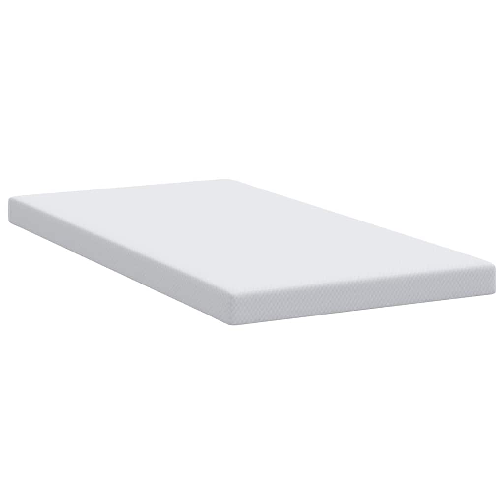 Matratzenpads Weiß 100 x 200 cm 100% Polyester Jacquardstoff