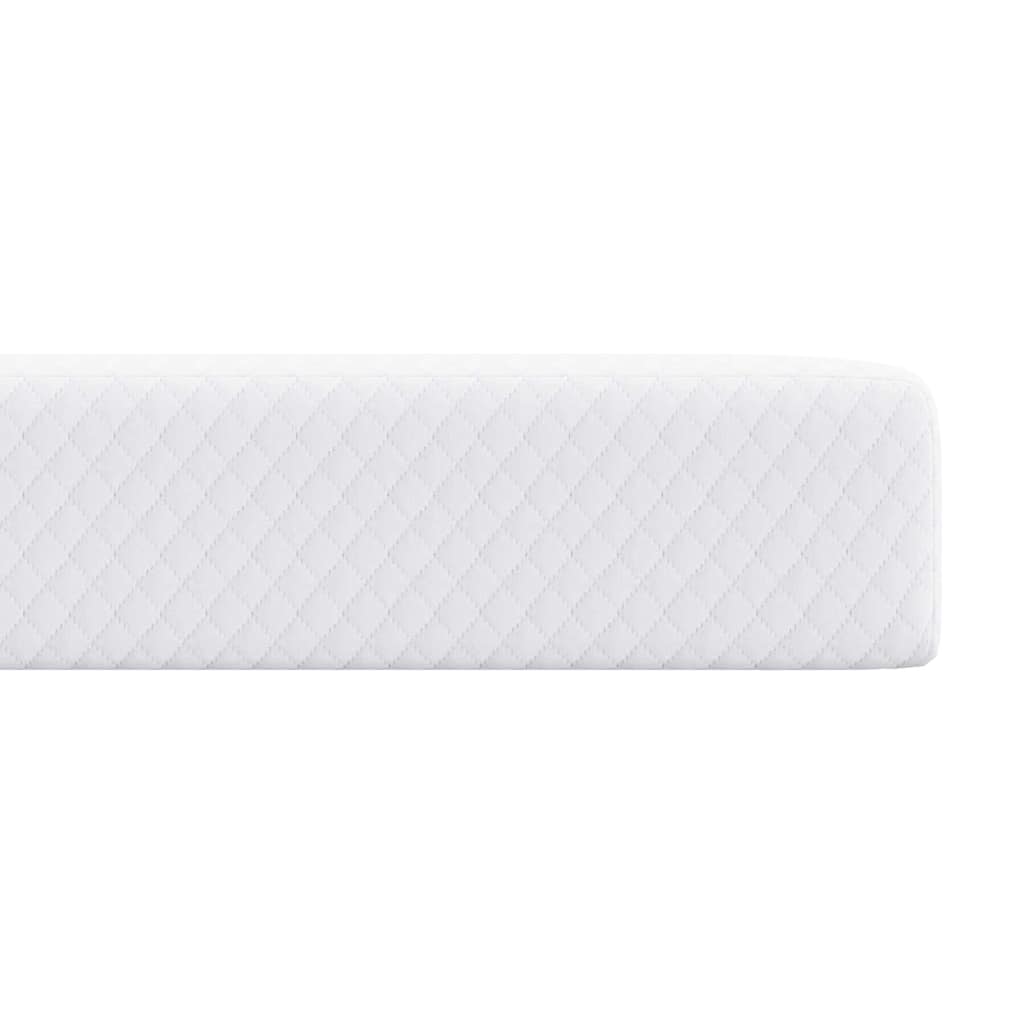 Matratzenpads Weiß 100 x 200 cm 100% Polyester Jacquardstoff