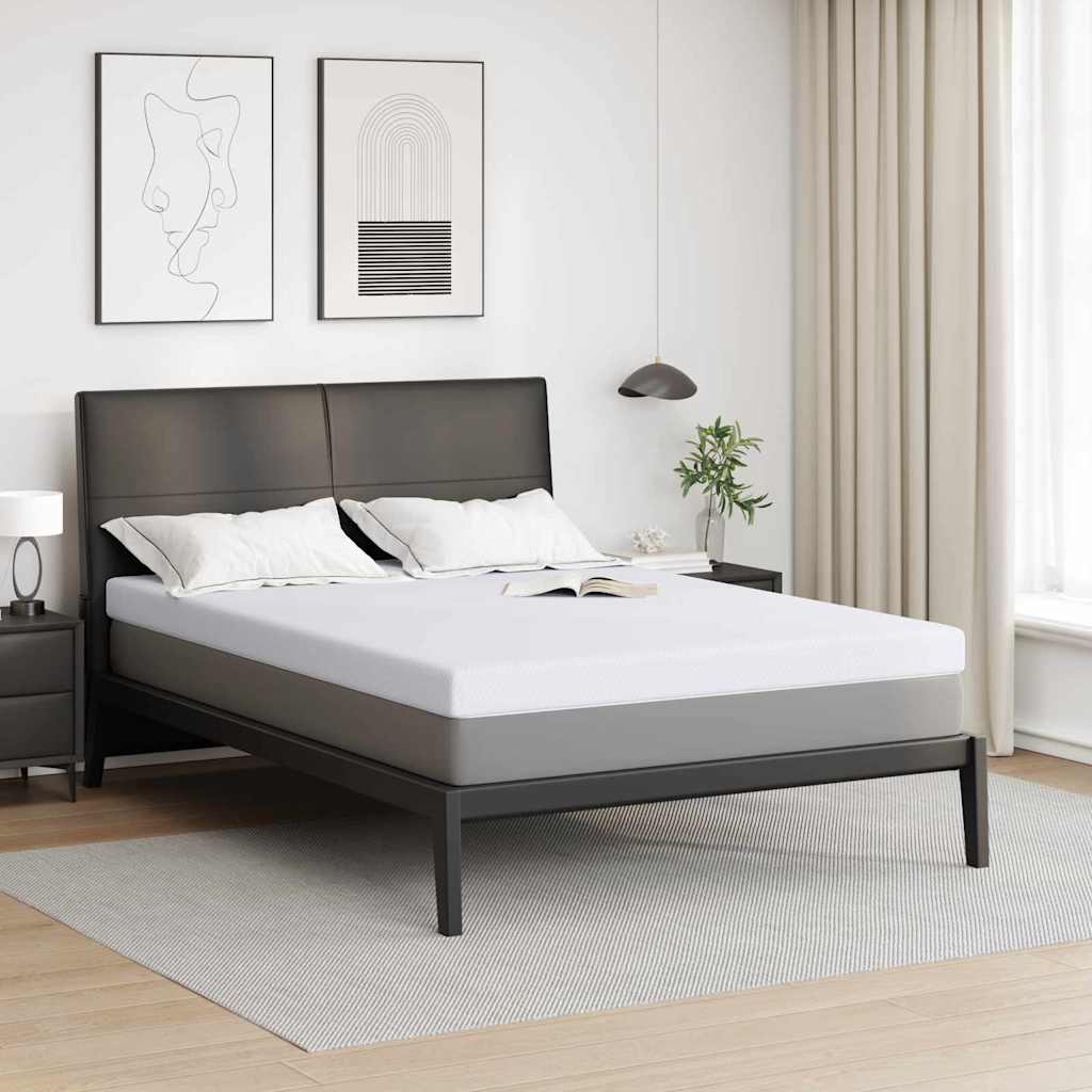 Matratzenpads Weiß 140 x 190 cm 100% Polyester Jacquardstoff