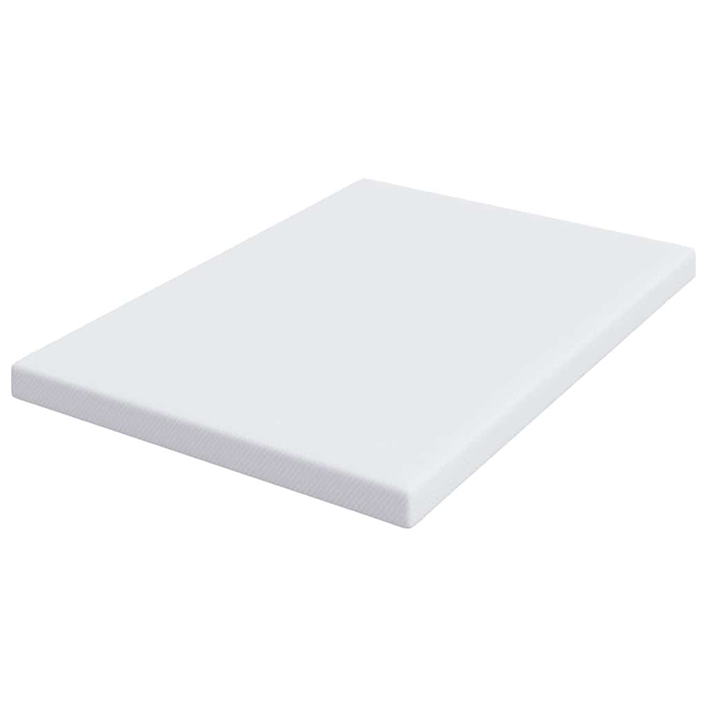 Matratzenpads Weiß 140 x 190 cm 100% Polyester Jacquardstoff