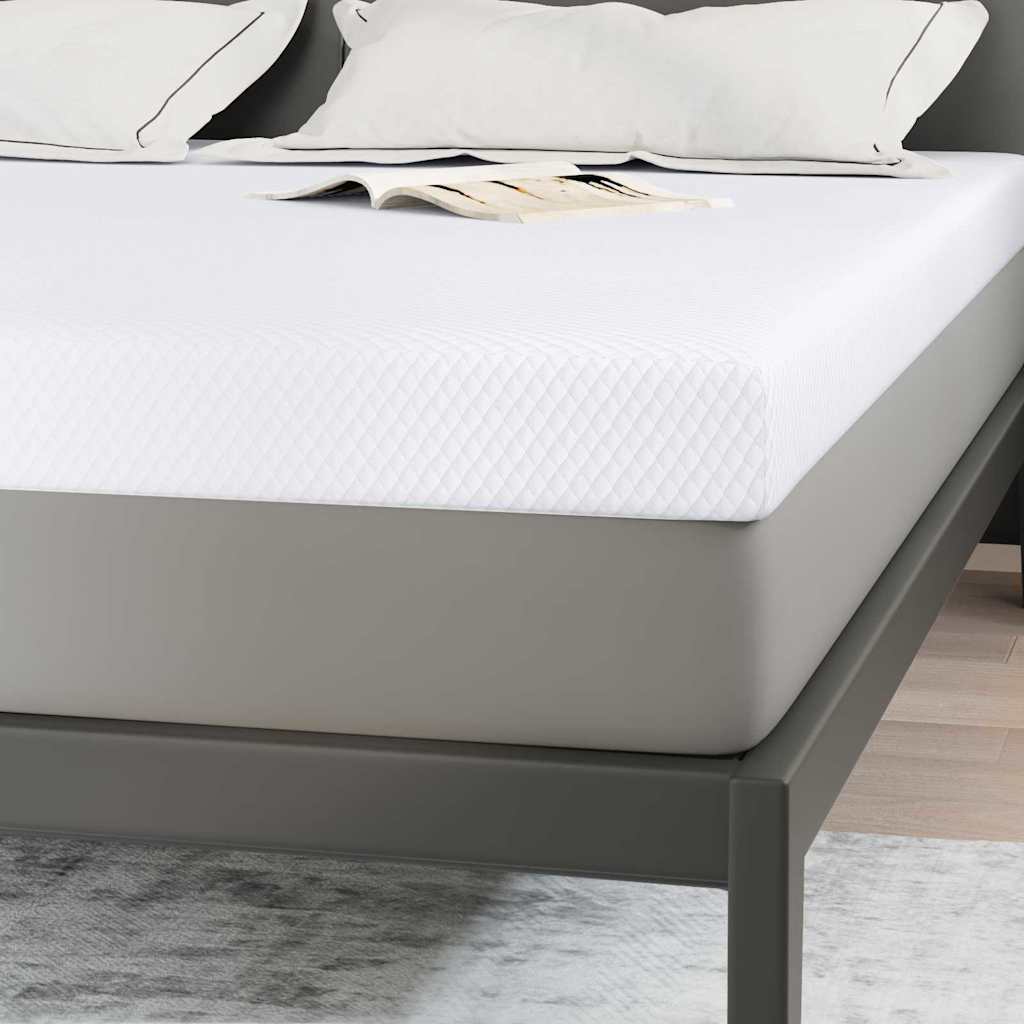 Matratzenpads Weiß 180 x 200 cm 100% Polyester Jacquardstoff