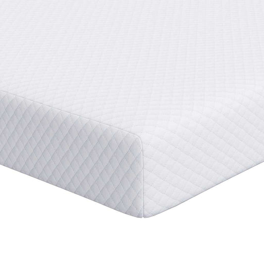 Matratzenpads Weiß 200 x 200 cm 100% Polyester Jacquardstoff
