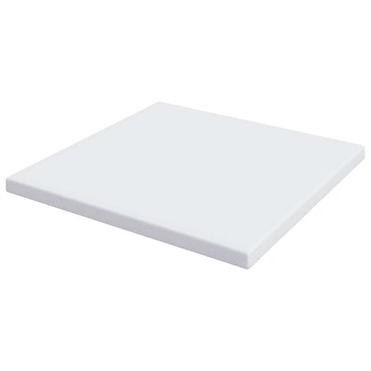 Matratzenpads Weiß 200 x 200 cm 100% Polyester Jacquardstoff