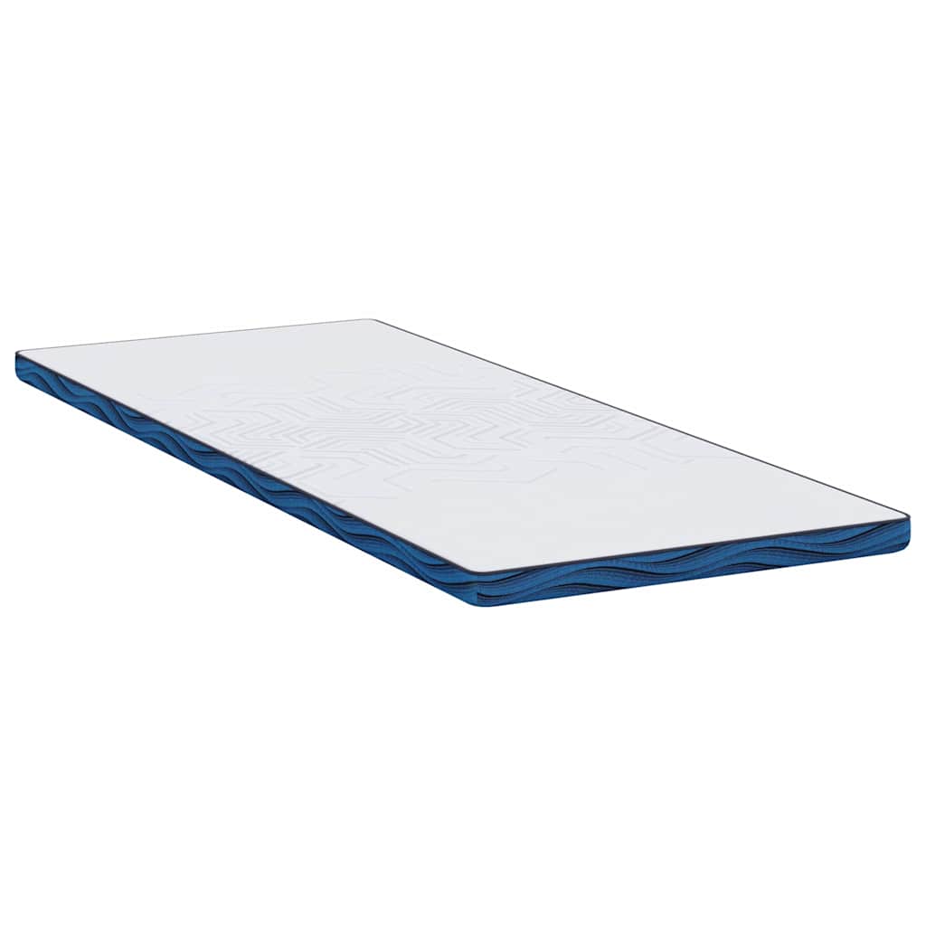 Matratzenpads Weiß und Blau 70 x 200 cm