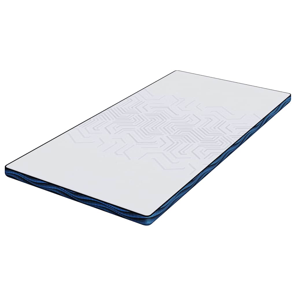 Matratzenpads Weiß und Blau 90 x 190 cm