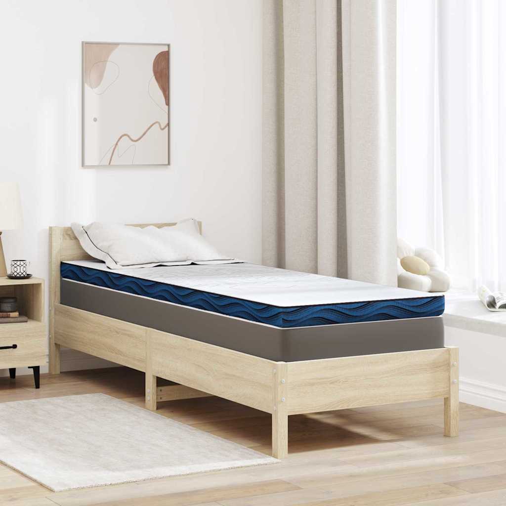 Matratzenpads Weiß und Blau 70 x 200 cm