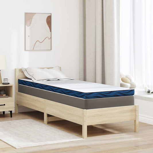 Matratzenpads Weiß und Blau 70 x 200 cm