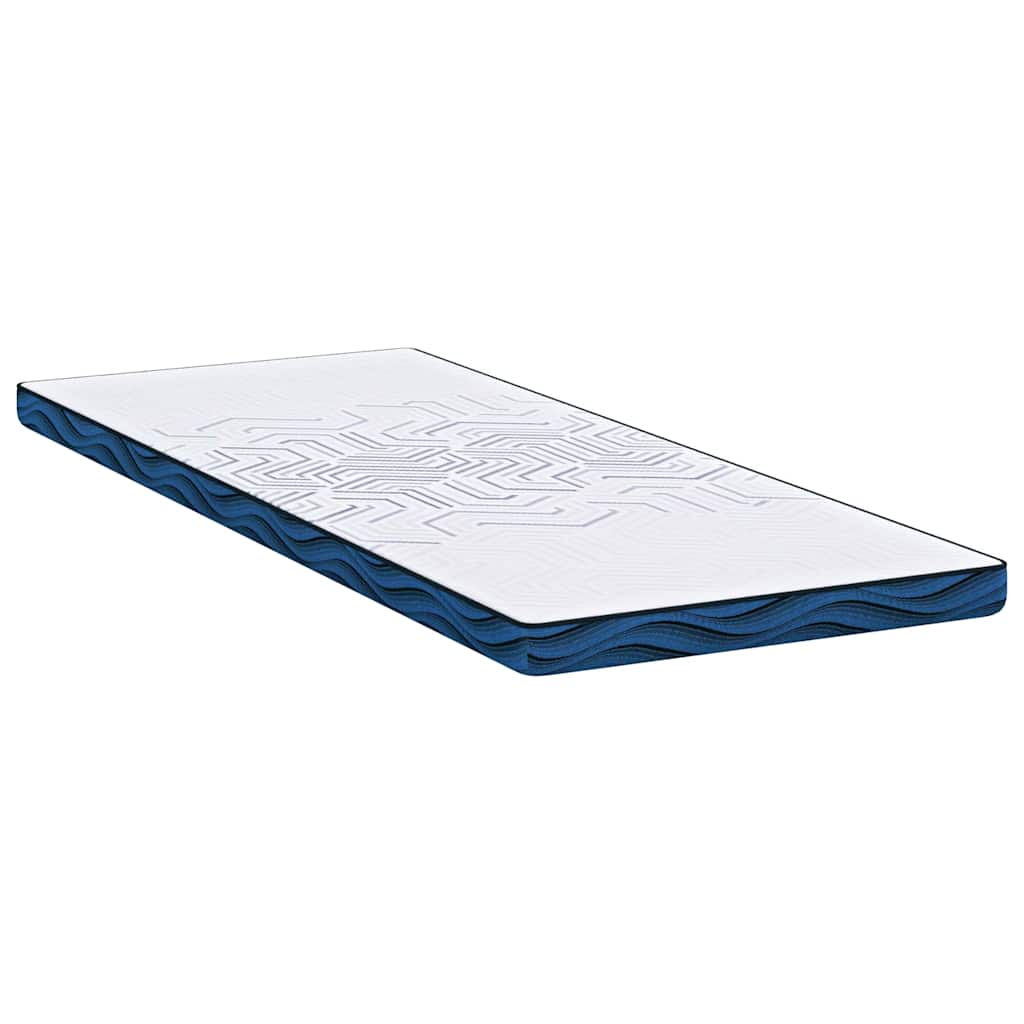 Matratzenpads Weiß und Blau 70 x 200 cm