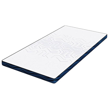 Matratzenpads Weiß und Blau 90 x 200 cm