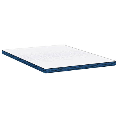 Matratzenpads Weiß und Blau 140 x 190 cm
